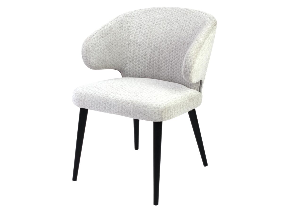 Eleganter skandinavischer Polsterstuhl LESLIE