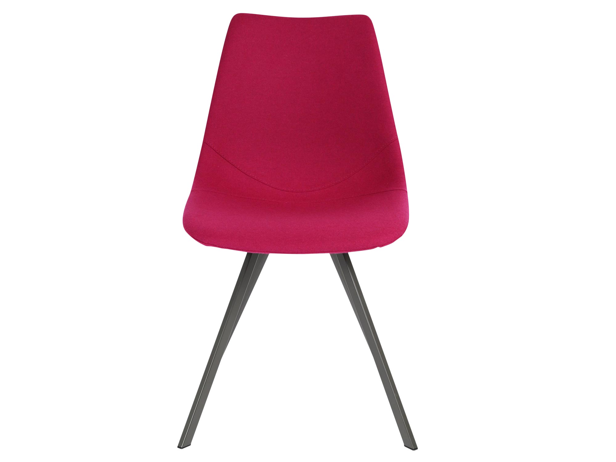 Nowoczesne krzesło na metalowych nóżkach front OTIS 4