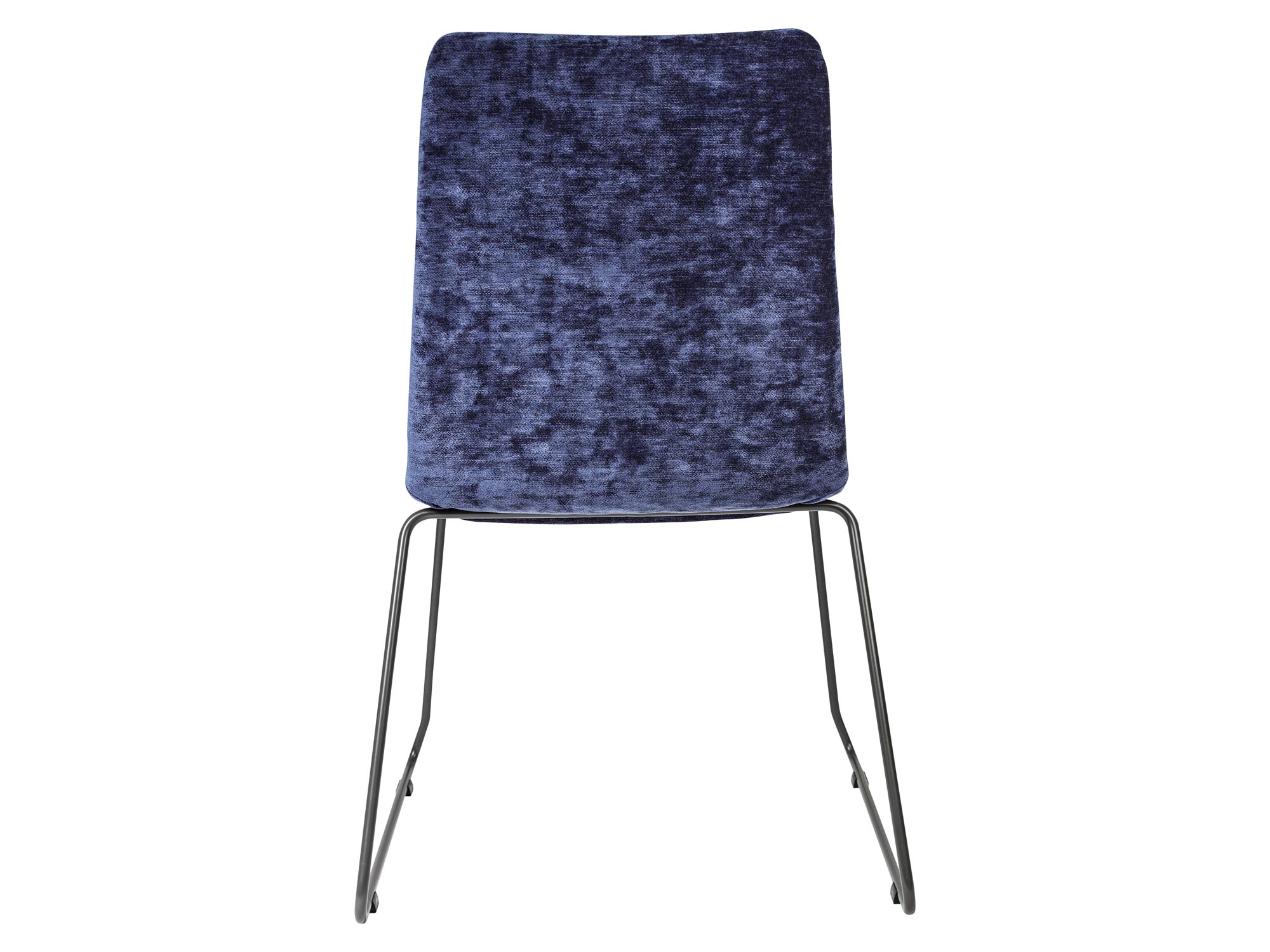 Krzesło niebieskie tył WINSTON 2