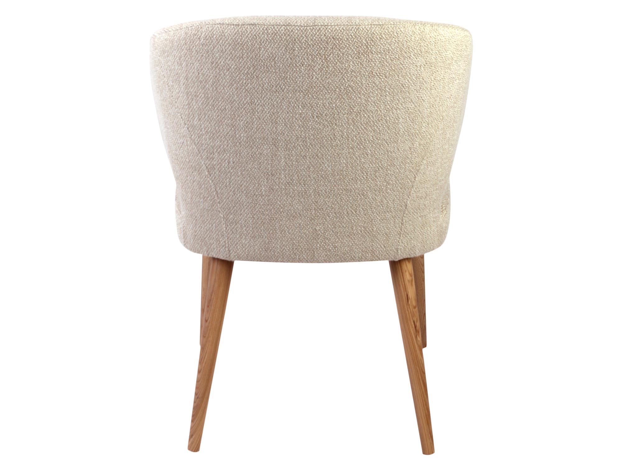 Krzesło beżowe tył LESLIE