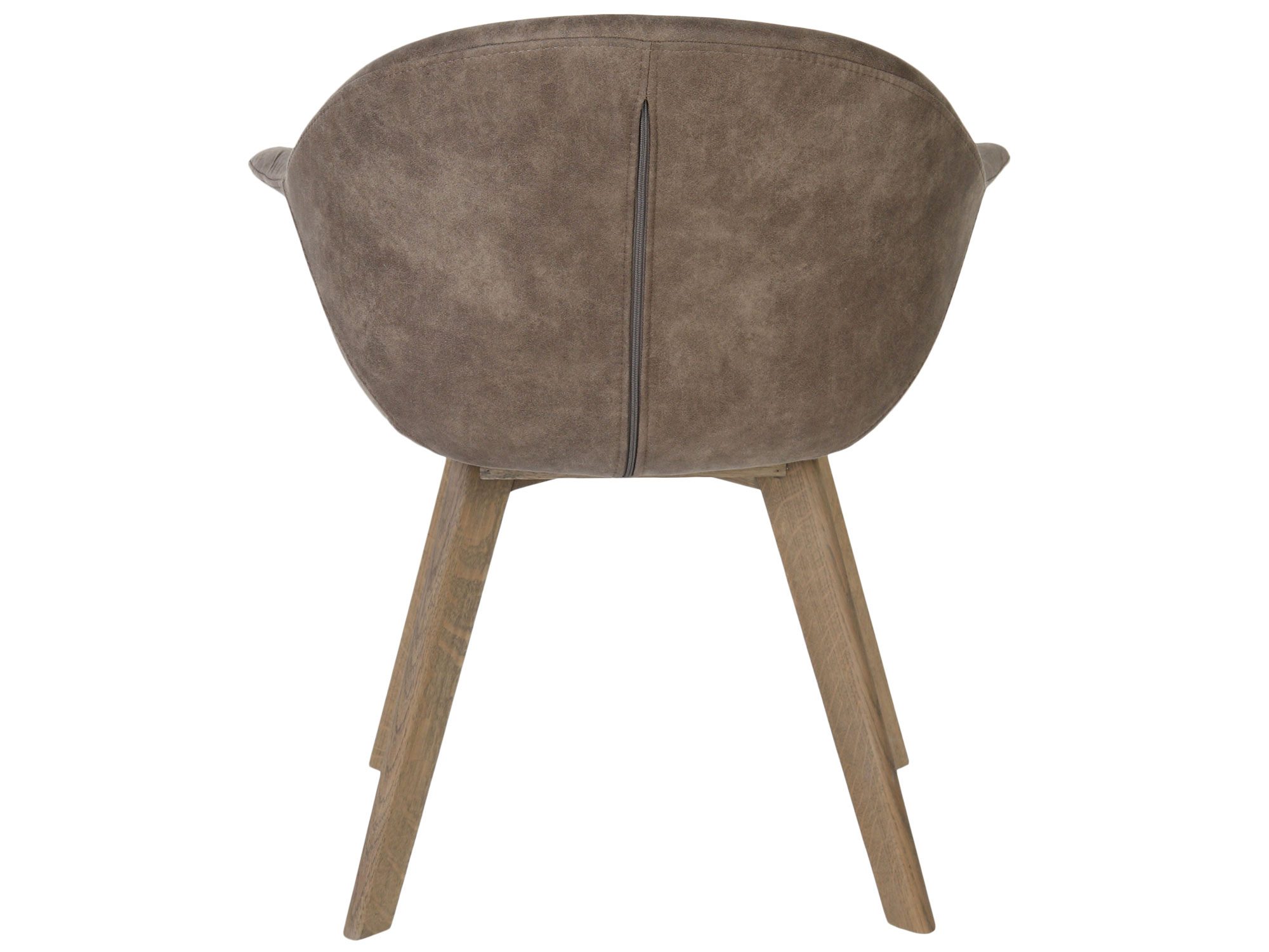 Tapicerowane krzesło na drewnianych nóżkach tył ROMA