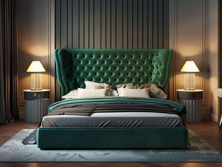 Łóżka tapicerowane do sypialni