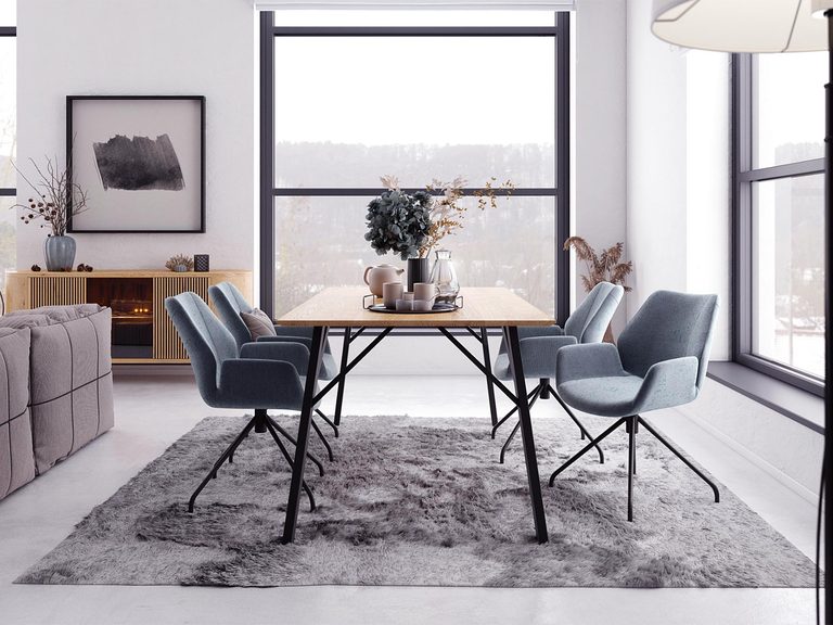 Krzesła obrotowe w nowoczesnym biurze