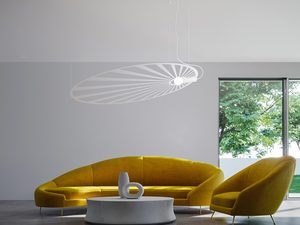 Miniaturka 4 - Lampa sufitowa LED, geometryczny design, minimalistyczny styl do loftów
