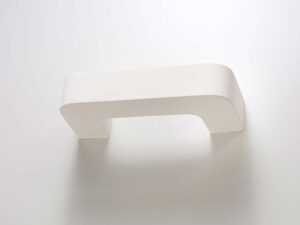 Miniaturka 1 - Ceramiczny kinkiet LED o łagodnej formie w minimalistycznym stylu