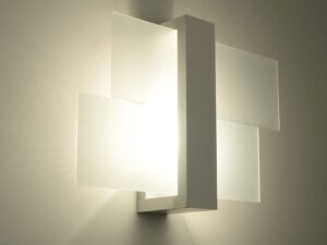 Miniatura 9 - Nástěnné svítidlo bílý z osvětlením LED zapnutým