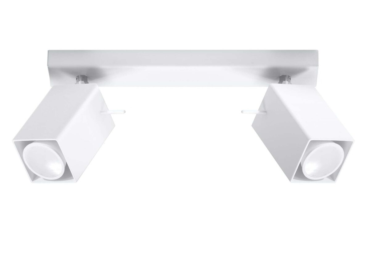 Dvoubodové industriální stropní svítidlo 6 cm MELIA 2