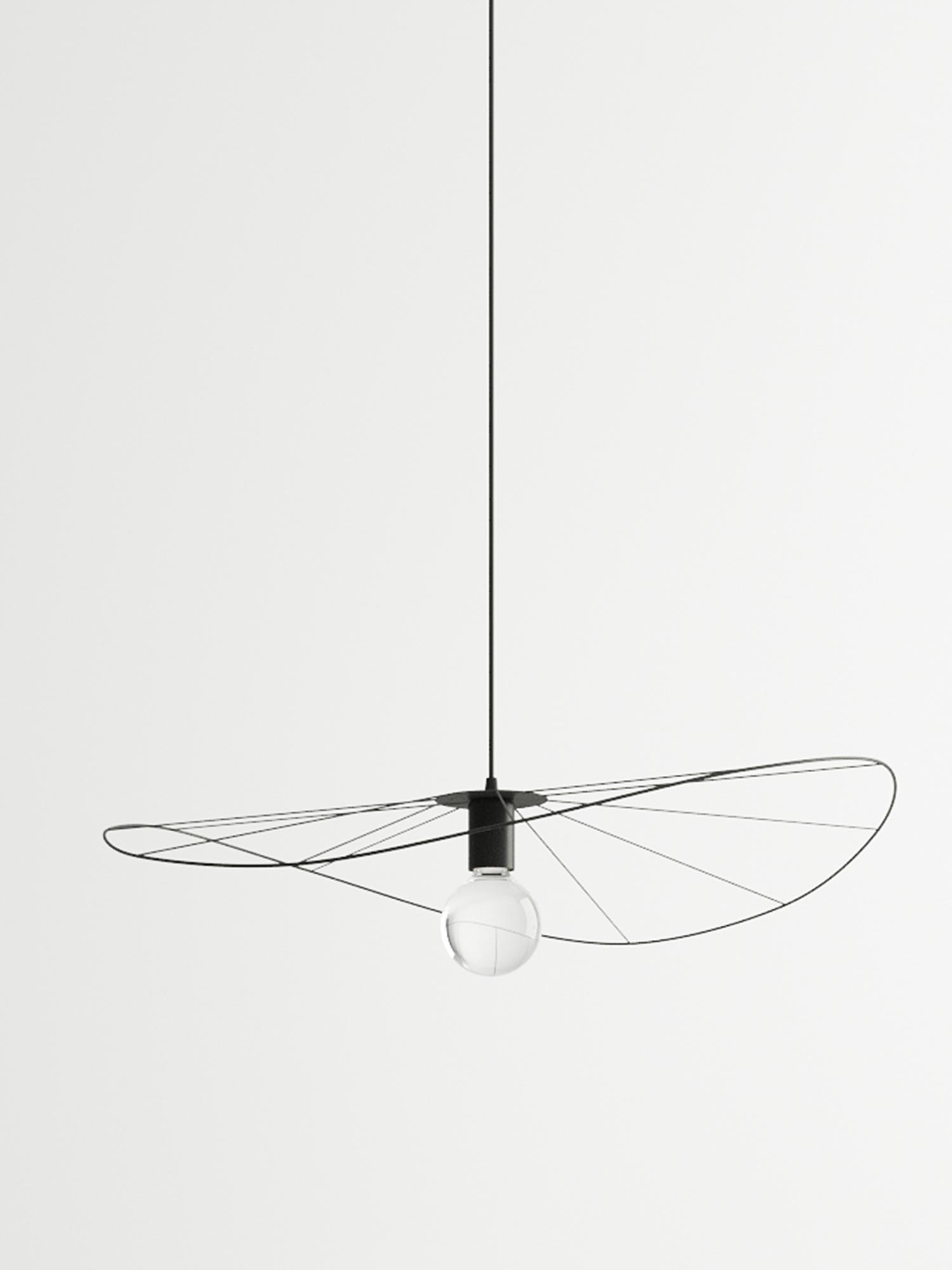 Lampa sufitowa LED, minimalistyczny design, elegancki styl do salonu