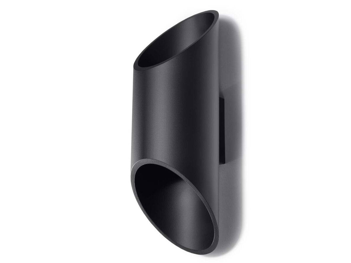 Moderní hliníková nástěnná lampa 12 cm PLUTONE 30