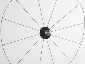 Miniaturka 1 - Lampa sufitowa, geometryczny design, elegancki styl do wnętrz