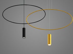 Miniaturka 2 - Nowoczesne lampy LED, okrągłe formy, minimalistyczny design do wnętrz