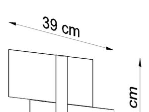 Miniatura 5 - Technický montážní schéma stropního svítidla LED 9