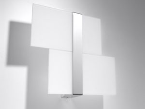Miniatura 1 - Nástěnná LED lampa ve stylu geometrycznym do moderního interiéru