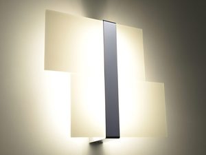 Miniatura 2 - LED nástěnné svítidlo s světlém panelem a svislou lištou světelnou
