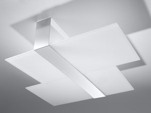 Miniatura 4 - Geometryczna lampa LED s křížícími se segmentami