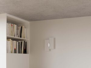 Miniaturka 4 - Kinkiet LED o dwóch przesuniętych panelach – 37 cm wysokości