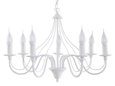 Klasyczny żyrandol 7-światłowy MELUSINA 7