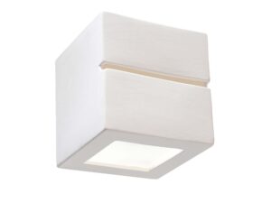 Miniatúra 9 - LED nástenné svietidlo v tvare kocky vo svetlom interiéri