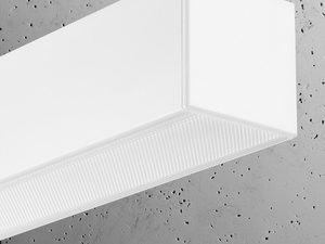 Miniaturka 1 - Nowoczesna lampa LED, biały panel, elegancki styl do biura