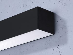 Miniaturka 9 - Nowoczesna lampa LED, czarny panel, elegancki styl do salonu