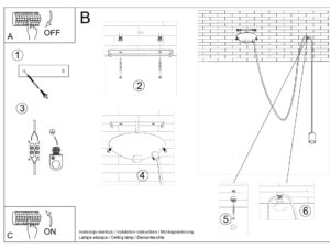 Miniaturka 7 - Instrukcja montażu długiej lampy
