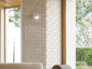 Miniaturka 11 - Reflektor LED biały zamontowany na ścianie z cegły