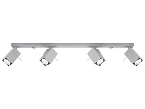 Miniatúra 16 - Sivá stropná lampa s reflektormi