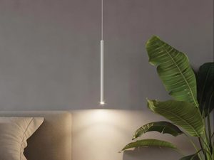Miniatura 10 - Designová závěsná LED lampa v barvě šedým