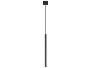 Miniatura 6 - Závěsná lampa černá ve stylu loftovém na bílém pozadí technicznym