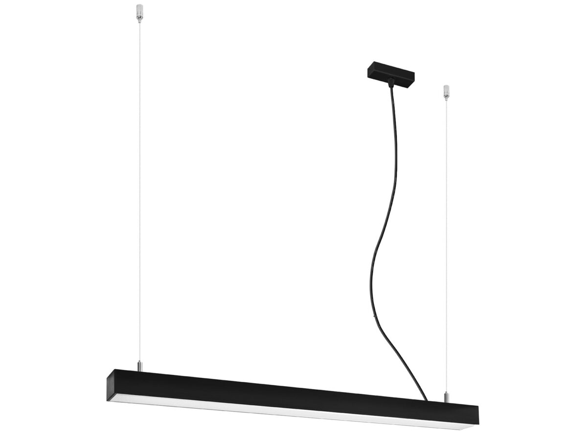 Moderne Alu LED Hängeleuchte 24W 6 cm PINNE 90