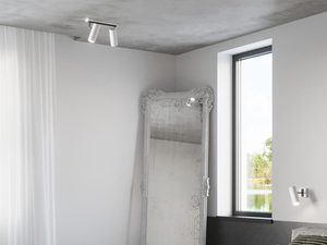 Miniatura 4 - Moderní osvětlení LED v bílé ložnice