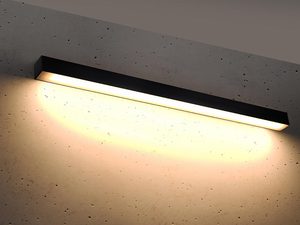 Miniaturka 7 - Czarna lampa LED do industrialnych wnętrz, minimalistyczna forma