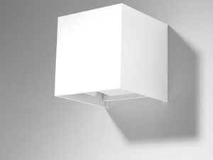 Miniatura 11 - Bílý LED nástěnné svítidlo krychlový s výklenkem světelnou