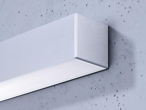 Miniaturka 3 - Nowoczesna lampa sufitowa LED, srebrna obudowa, minimalistyczny styl