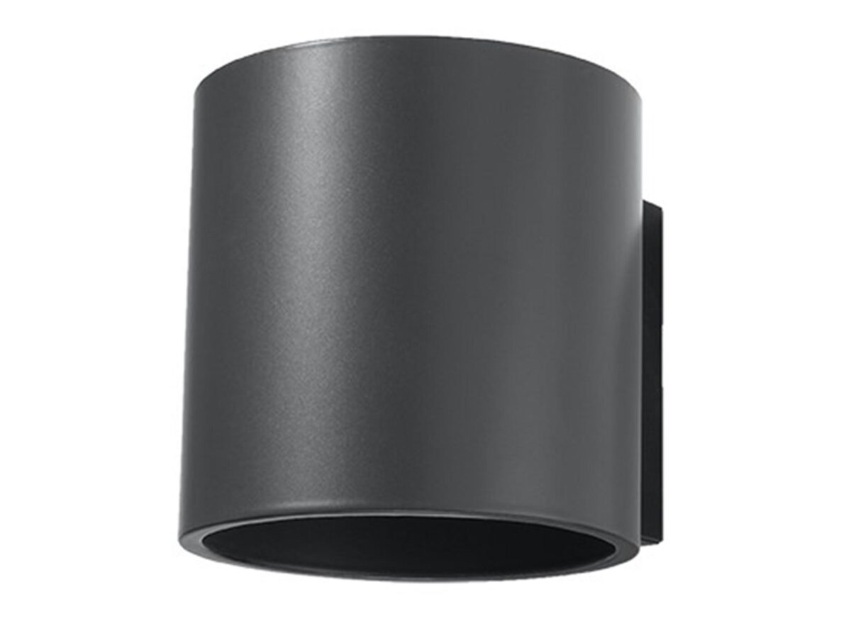 Moderní válcová nástěnná lampa 12 cm OCEANUS 1