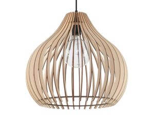 Miniatúra 8 - Drevená lampa v tvare hrušky – organický dizajn