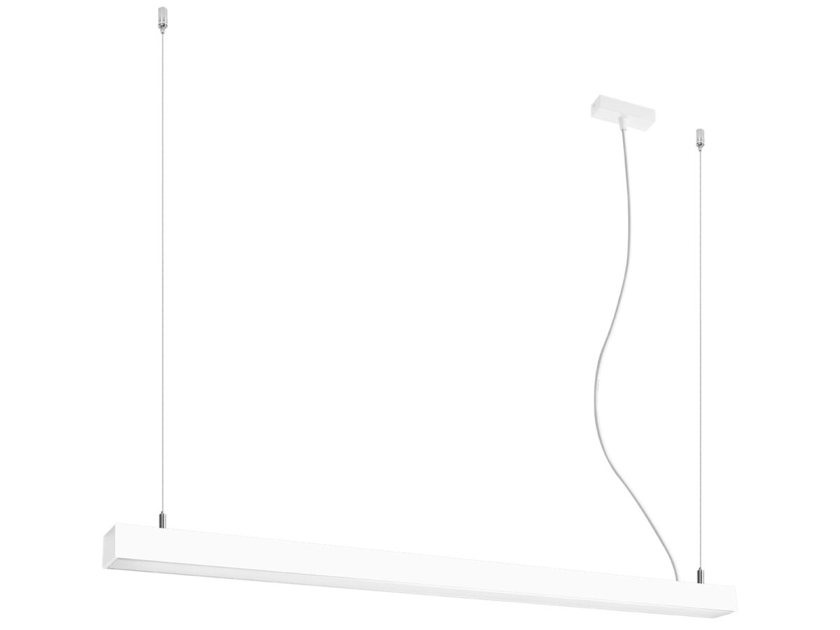 Moderne Alu LED Hängeleuchte 28W 6 cm PINNE 118
