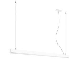 Miniatúra 16 - Moderná biela LED lampa, obdĺžniková skrinka, elegantný štýl