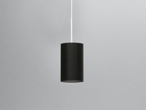 Miniatura 1 - Černá LED lampa úzká, závěsná z hladkou strukturou