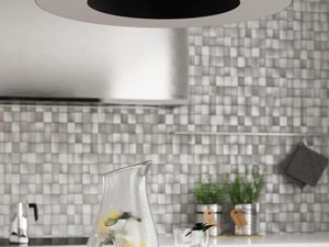 Miniatura 11 - Černá LED lampa z kontrastowym interiérem, moderní forma