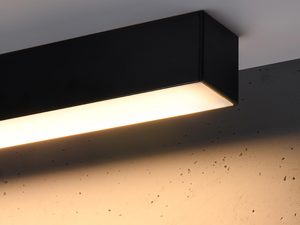 Miniaturka 9 - Czarna lampa aluminiowa do skandynawskich wnętrz