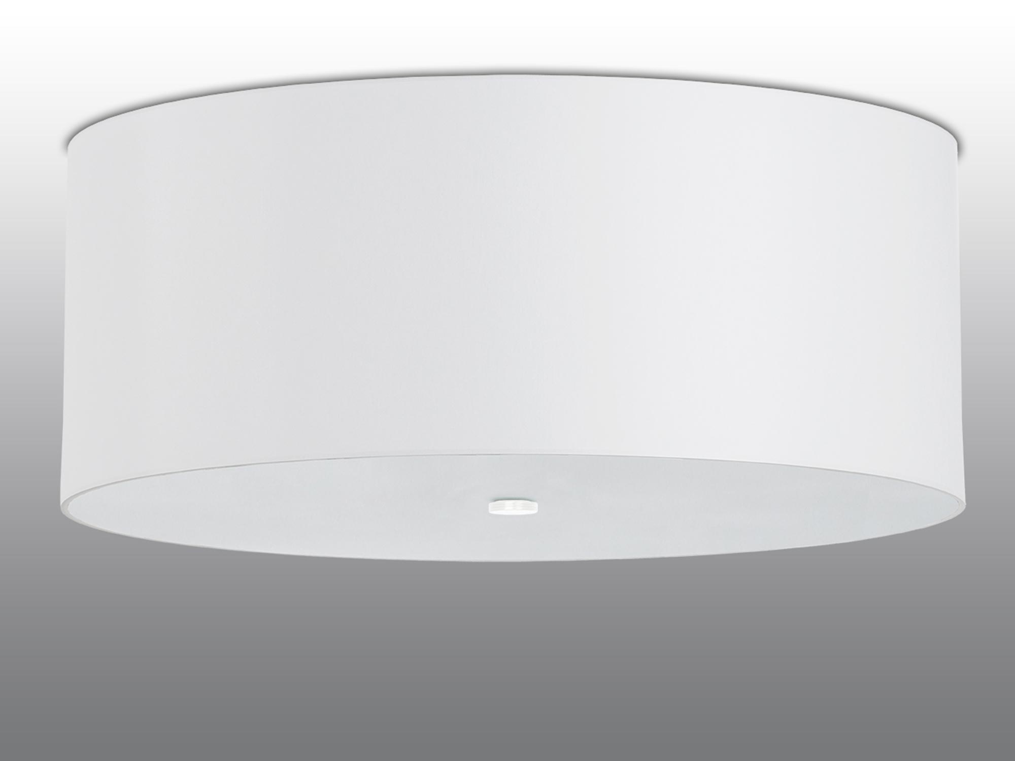 Biały cylindryczny abażur LED – minimalistyczny design Biały cylindryczny abażur LED – minimalistyczny design