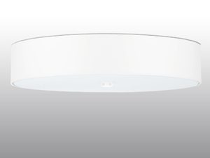 Miniatura 2 - Minimalistická bílá LED lampa závěsná z mlecznym stínidlem