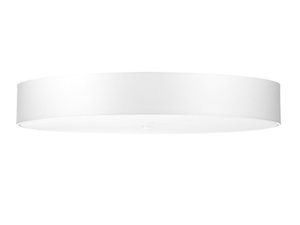 Miniaturka 1 - Biała lampa LED z mlecznym kloszem do jasnego salonu