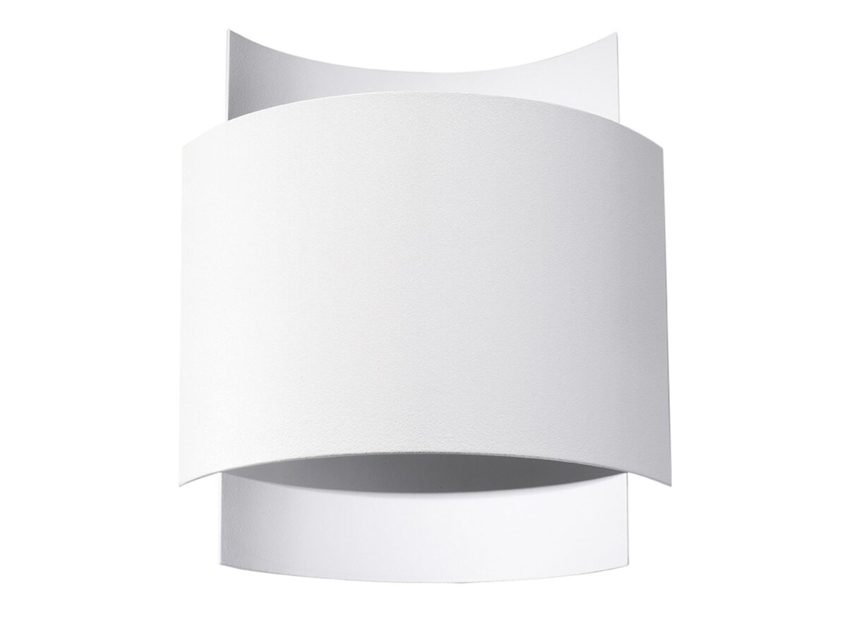 Moderne Wandleuchte aus Stahl Up & Down 11 cm IDALIA