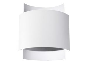 Miniatúra 15 - Designerský biely LED nástenný svietiach so zakrivenou formou