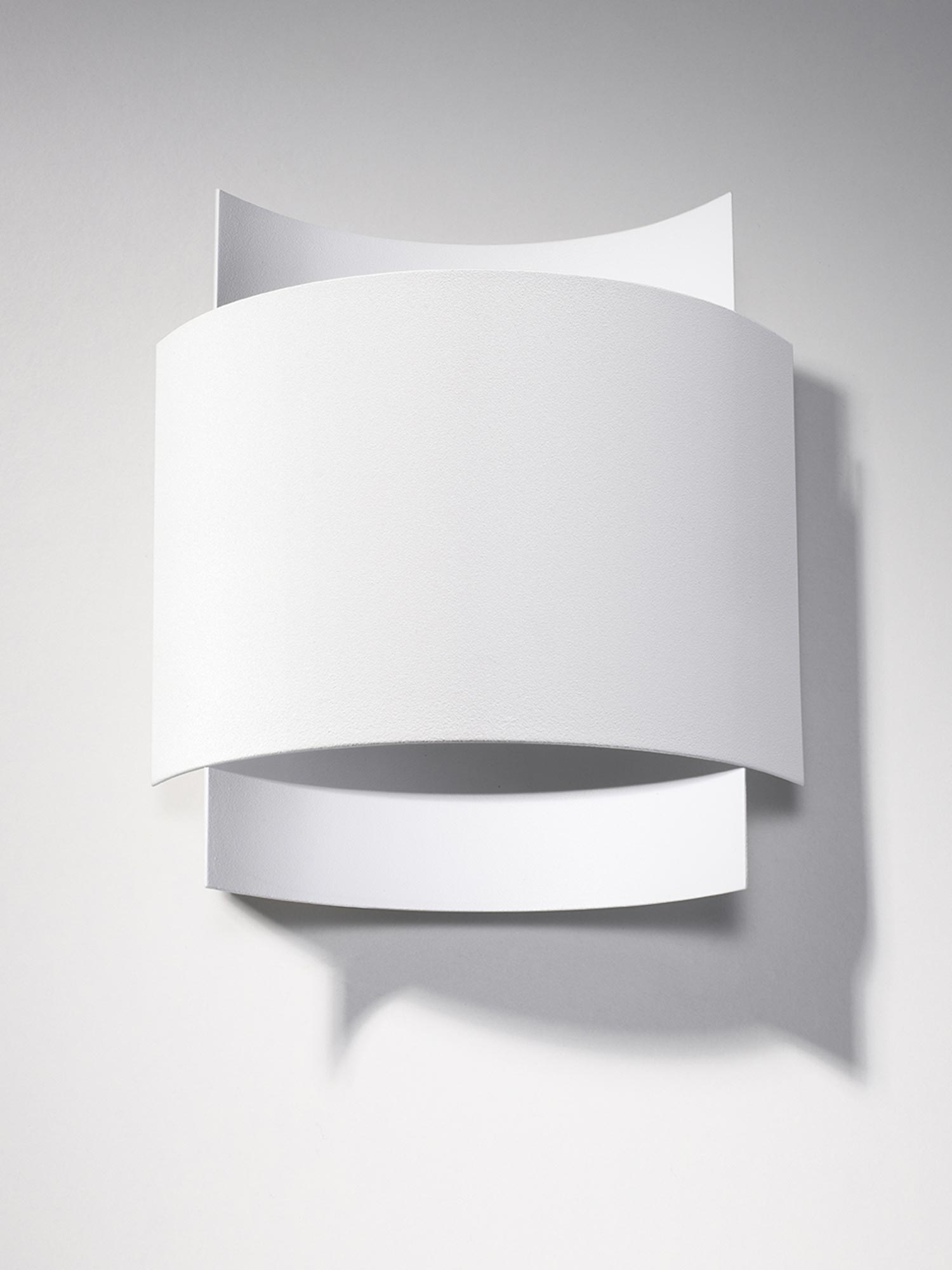 Biały nowoczesny kinkiet LED z podwójnym światłem Biały nowoczesny kinkiet LED z podwójnym światłem