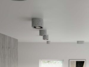 Miniaturka 5 - Nowoczesne wnętrze z minimalistycznymi lampami z betonu