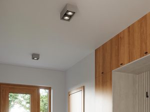 Miniatura 10 - Interiér s dvojitou svítidlem LED na stropě, styl moderní v předsíni