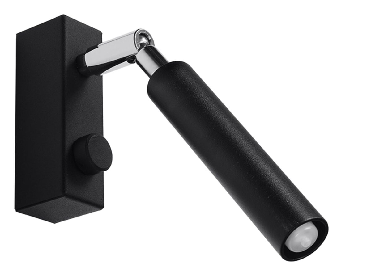 Kompakte Wandleuchte aus Aluminium modern 10 cm URSA 1